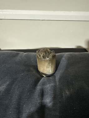 Crystal Tones Smoky Quartz Gold Infused stone